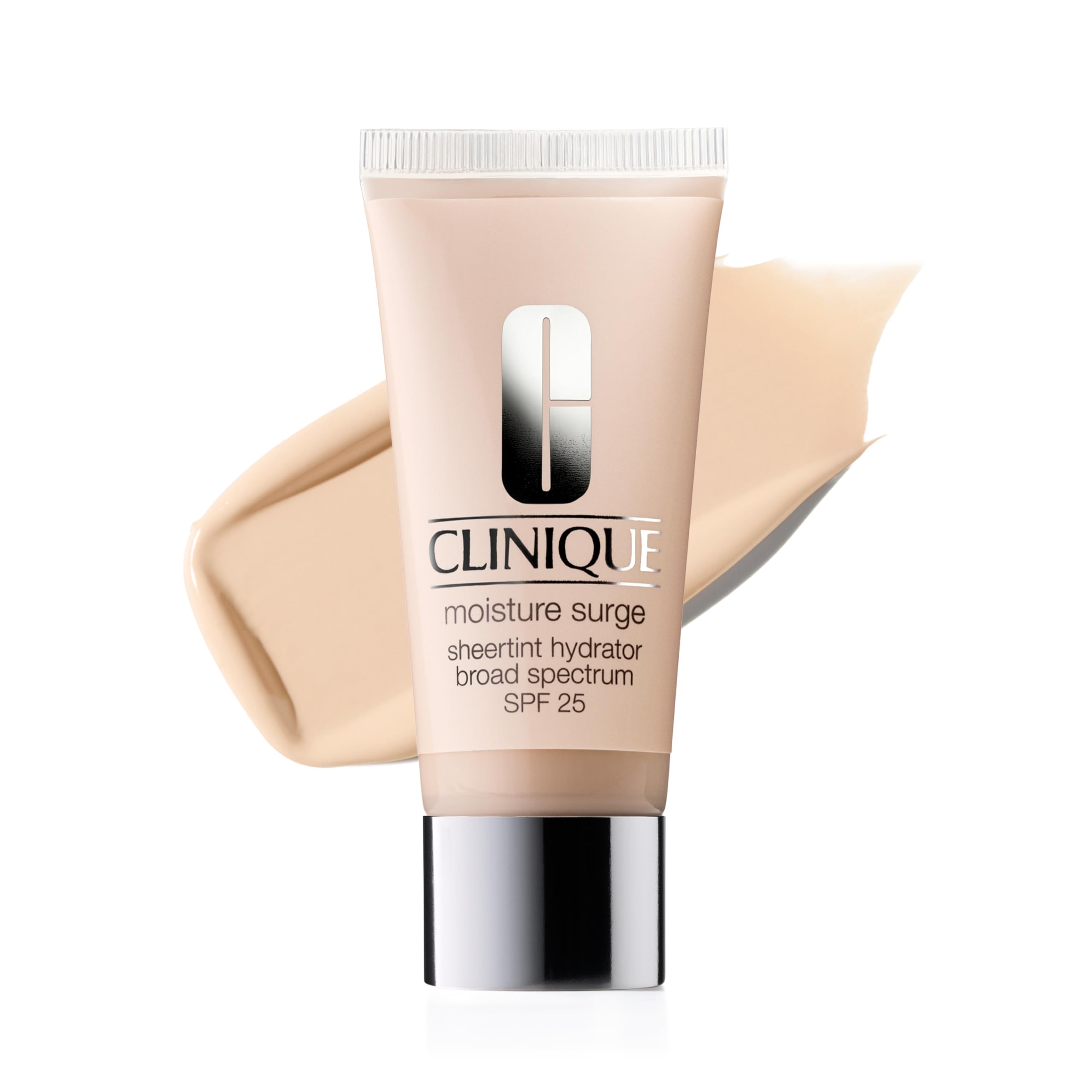 Clinique Moisture Surge Sheertint Hydrator Broad Spectrum SPF 25 | Tinted Moisturizer With SPF, Hyaluronic Acid + Aloe Water | Sheer Coverage, Natural Finish Skin Tint