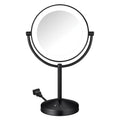 Conair LED Vanity Mirror, Double-Sided, 10x Maginification, Brushed Brass