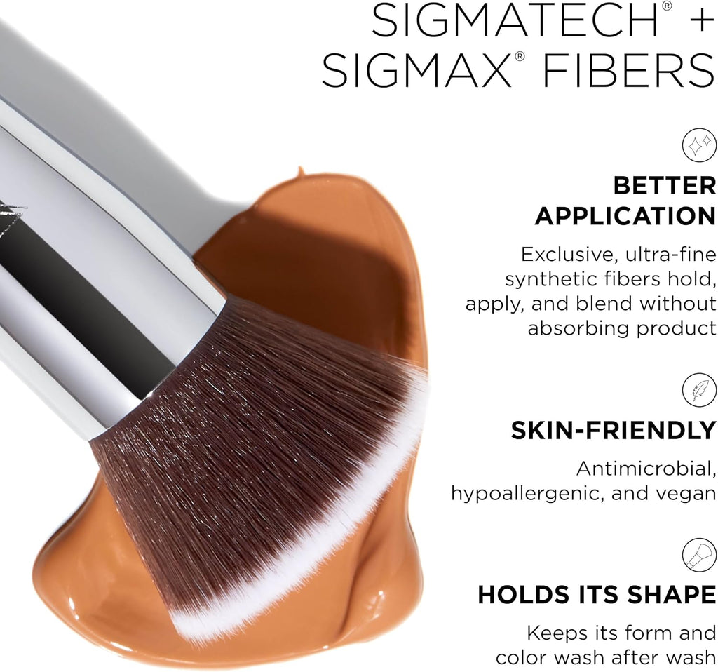 Sigma Beauty Most-Wanted Brush Set - 5-Pc Premium Face & Eye Makeup Brushes