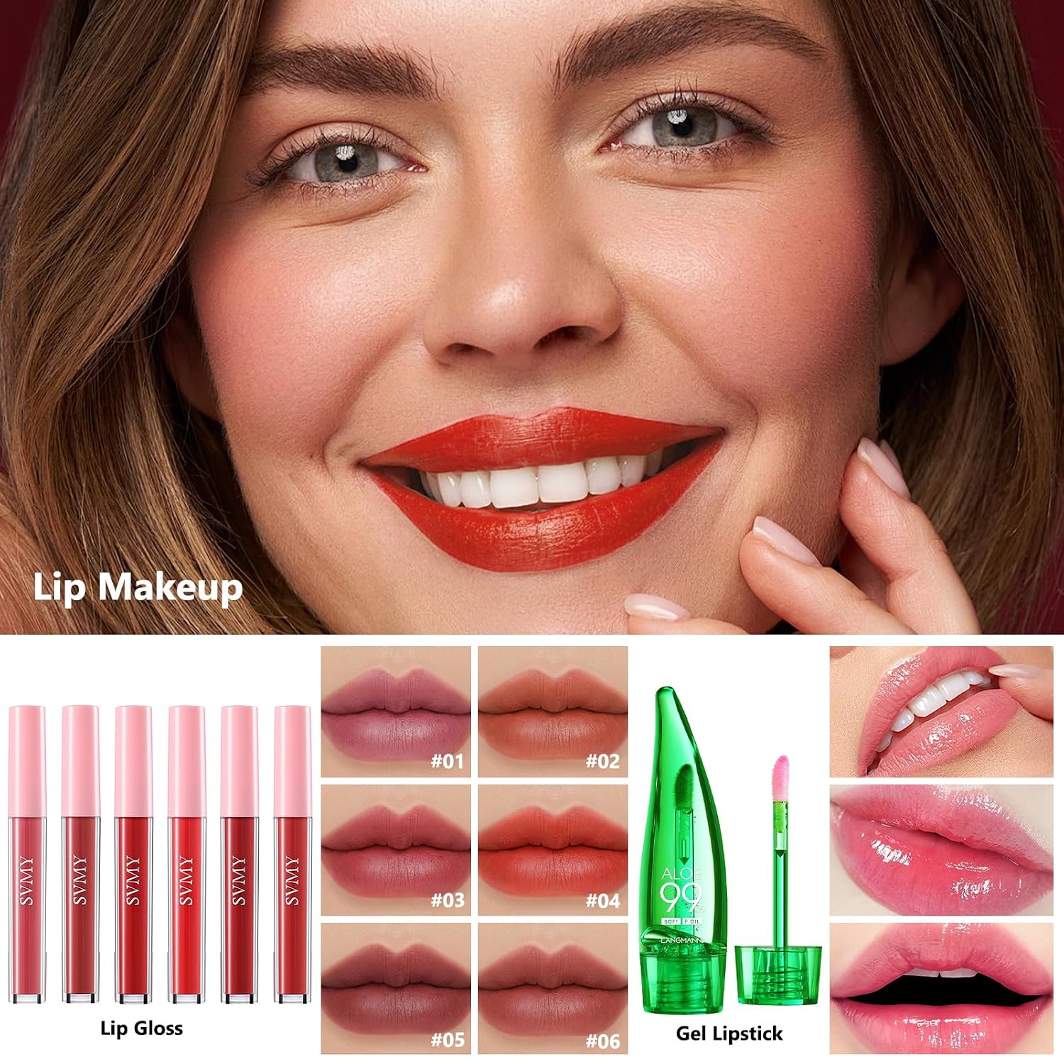 All in One Makeup Kit for Women Full Kit, Make Up Gift Set for Women | Makeup Essential Bundle Include Foundation Face Primer Eyeshadow Contour Palette Lipstick Eyeliner Mascara Cosmetic Brush Set