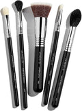 Sigma Beauty Most-Wanted Brush Set - 5-Pc Premium Face & Eye Makeup Brushes